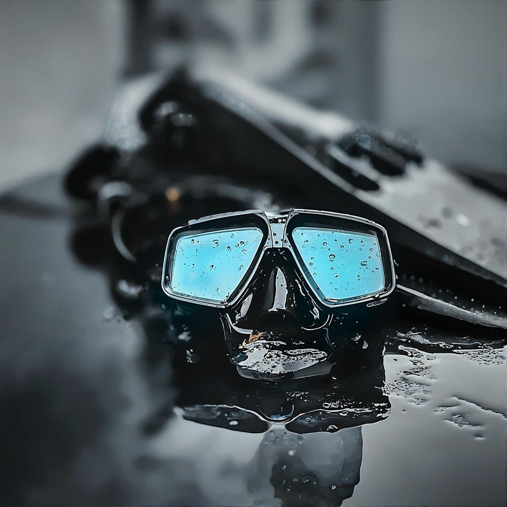 ATACLETE Twin Lens Dive Mask & Snorkel Combo
