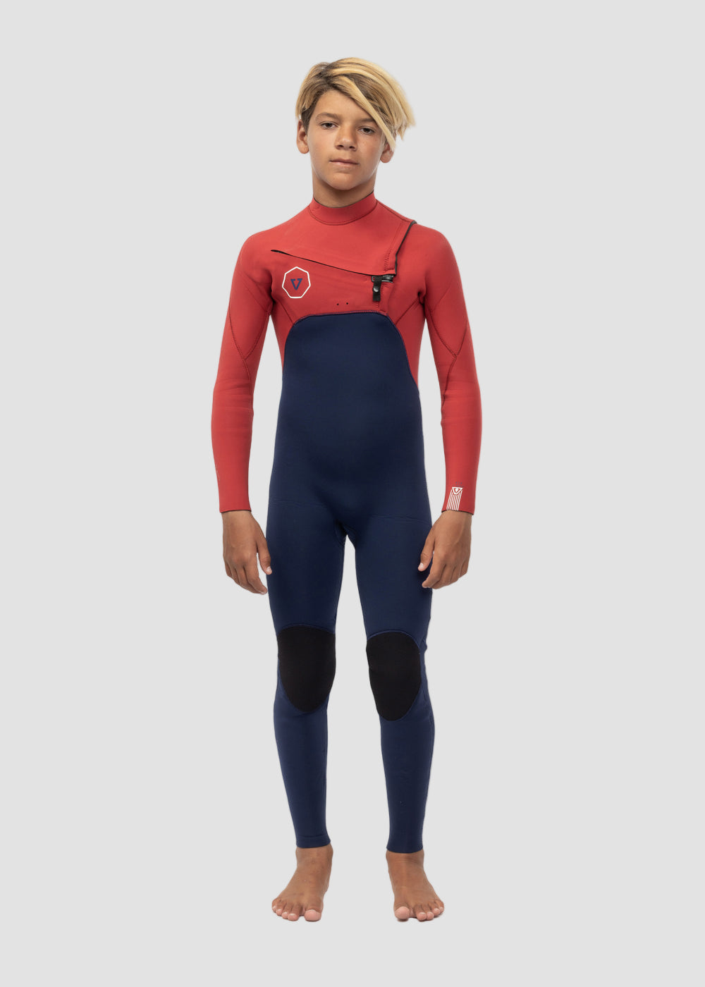 7 Seas Boys Chest Zip Full Wetsuit for Everyday Shred