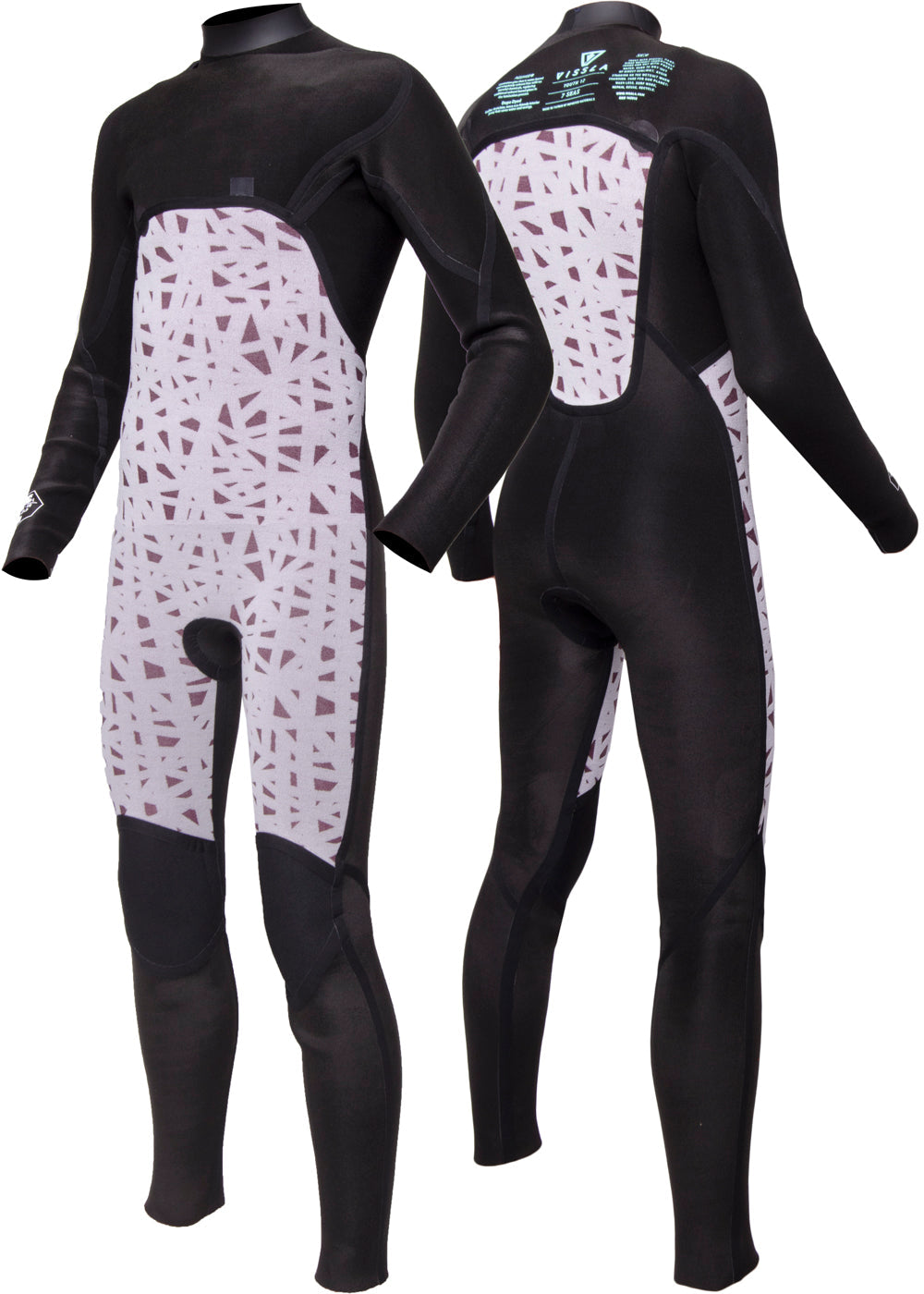 7 Seas Boys Chest Zip Wetsuit for Surfing Groms