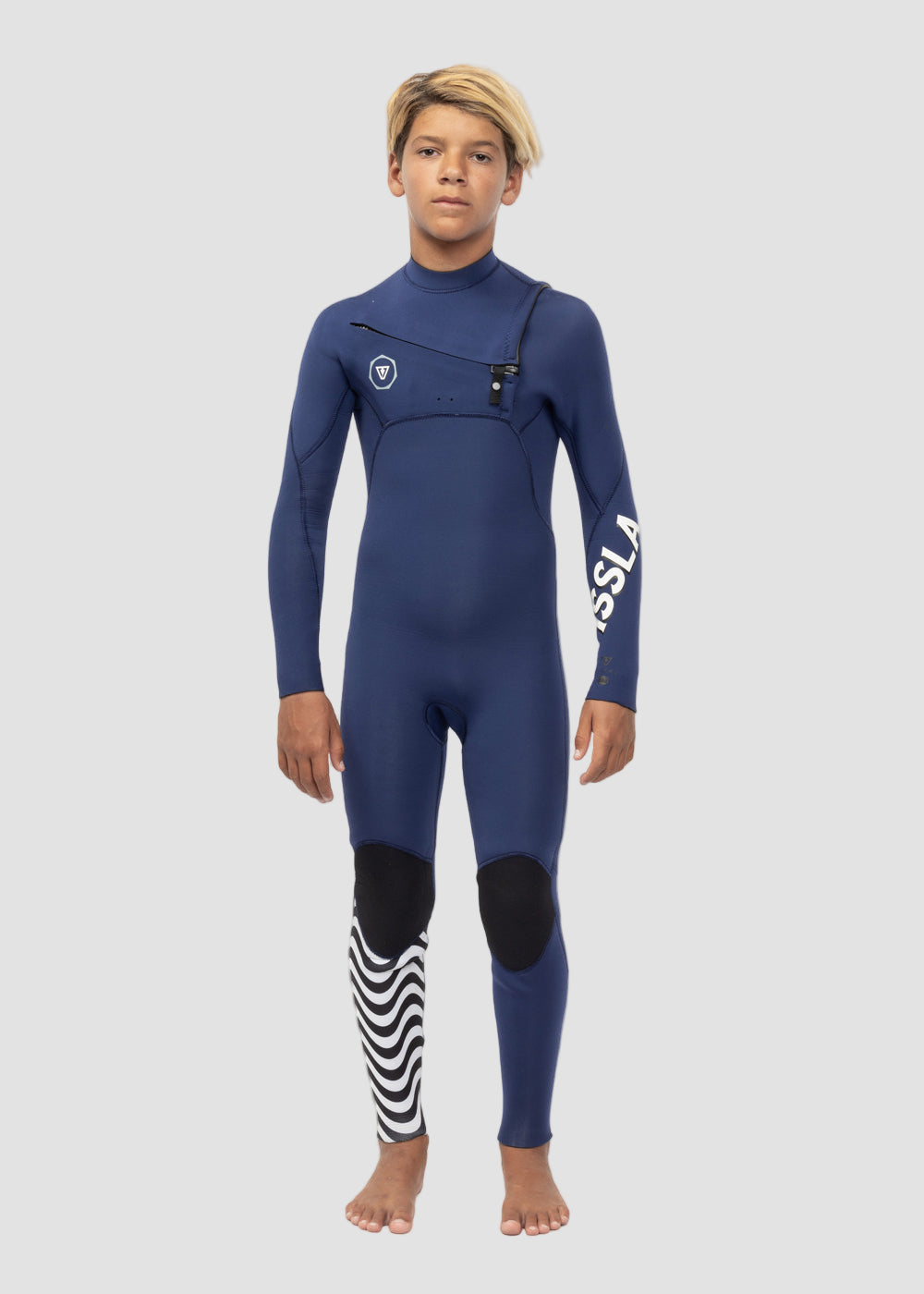 7 Seas Boys Full Chest Zip Wetsuit for Groms
