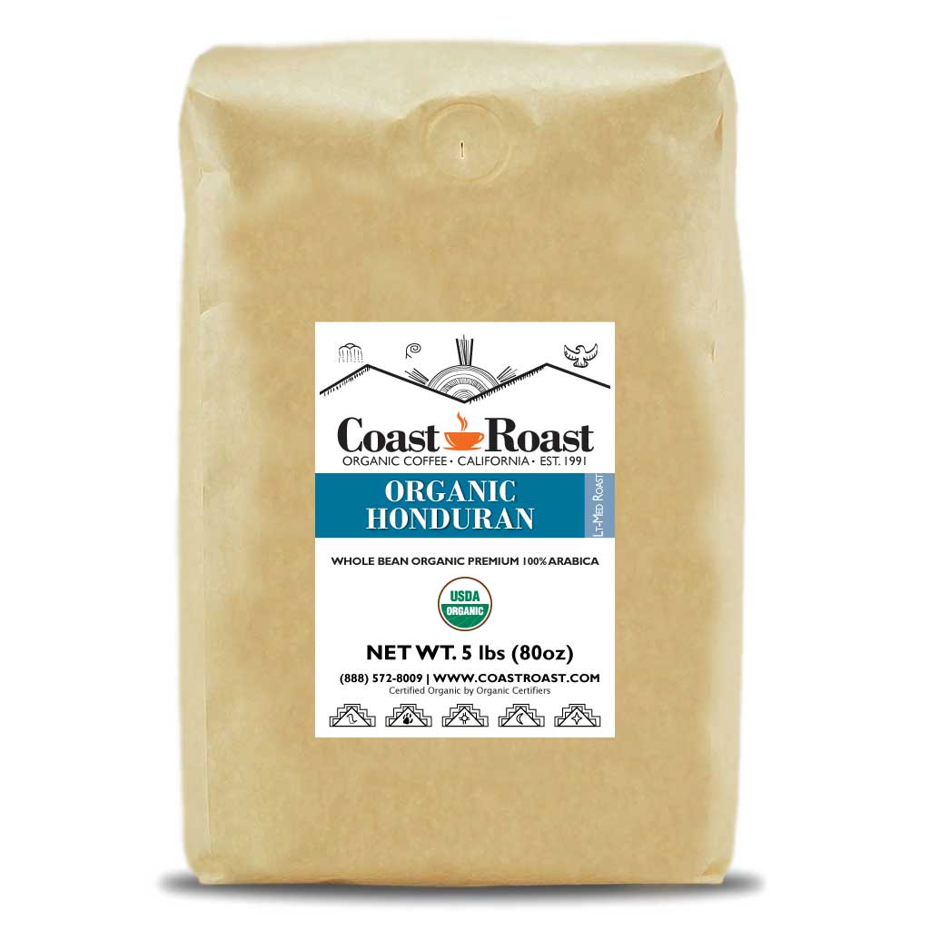 Organic Honduran Whole Bean Coffee Single Origin