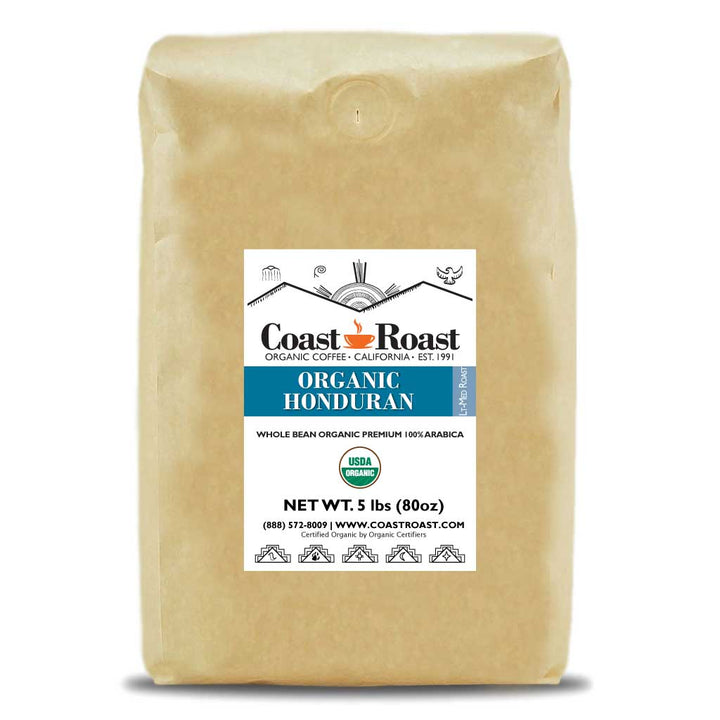 Organic Honduran Whole Bean Coffee Single Origin