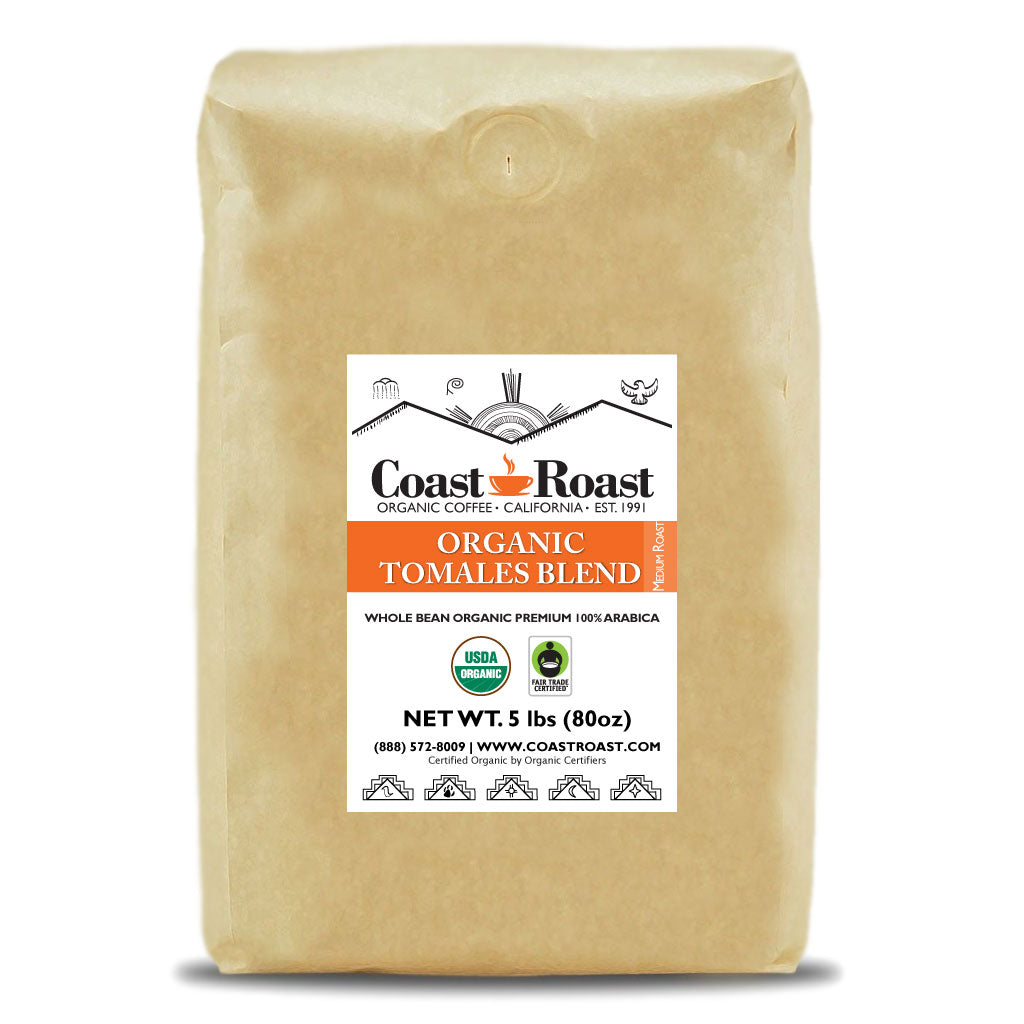 Organic Tomales Blend Whole Bean Coffee