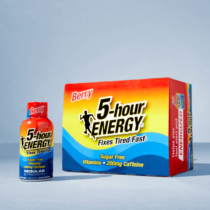 5-hour Energy Berry Flavor Regular Strength 5-hour ENERGY Shots