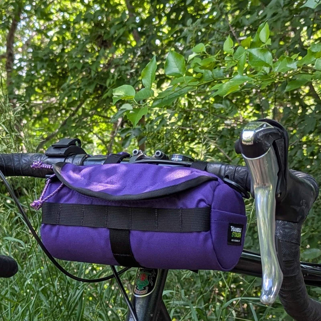 Bigmouth Burrito Handlebar Bag - Purple Haze