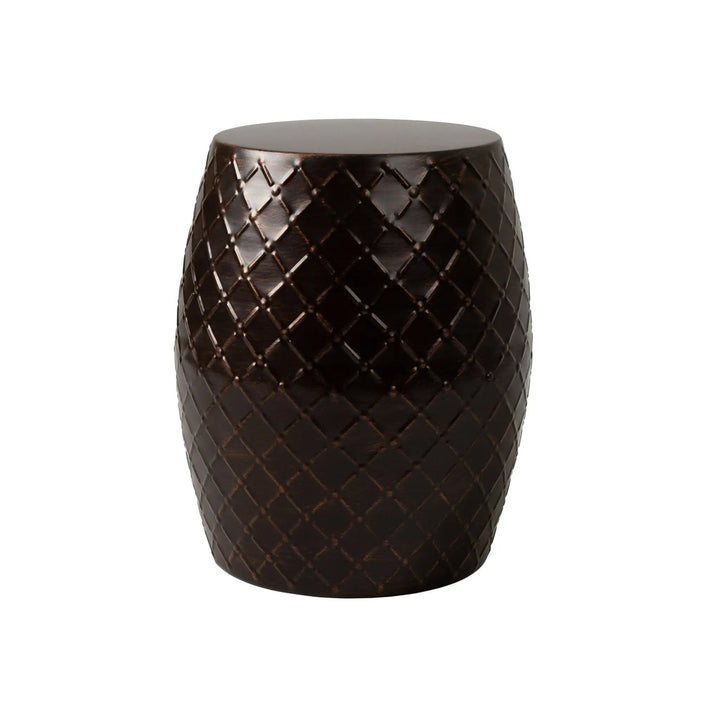 Braga Metal Stool Table Container for Versatile Use