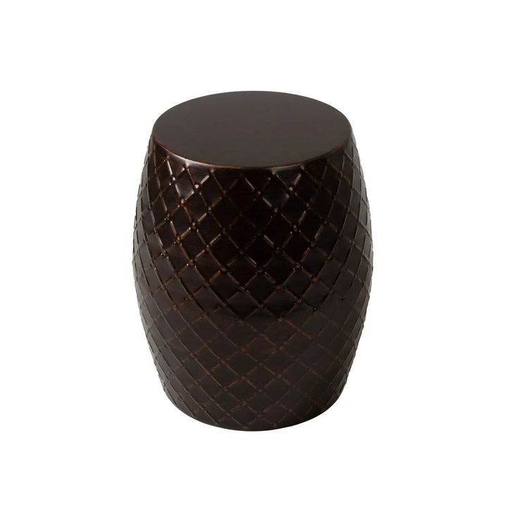 Braga Metal Stool Table Container for Versatile Use