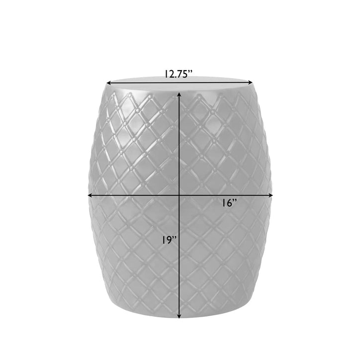 Braga Metal Stool for Indoor and Outdoor Use