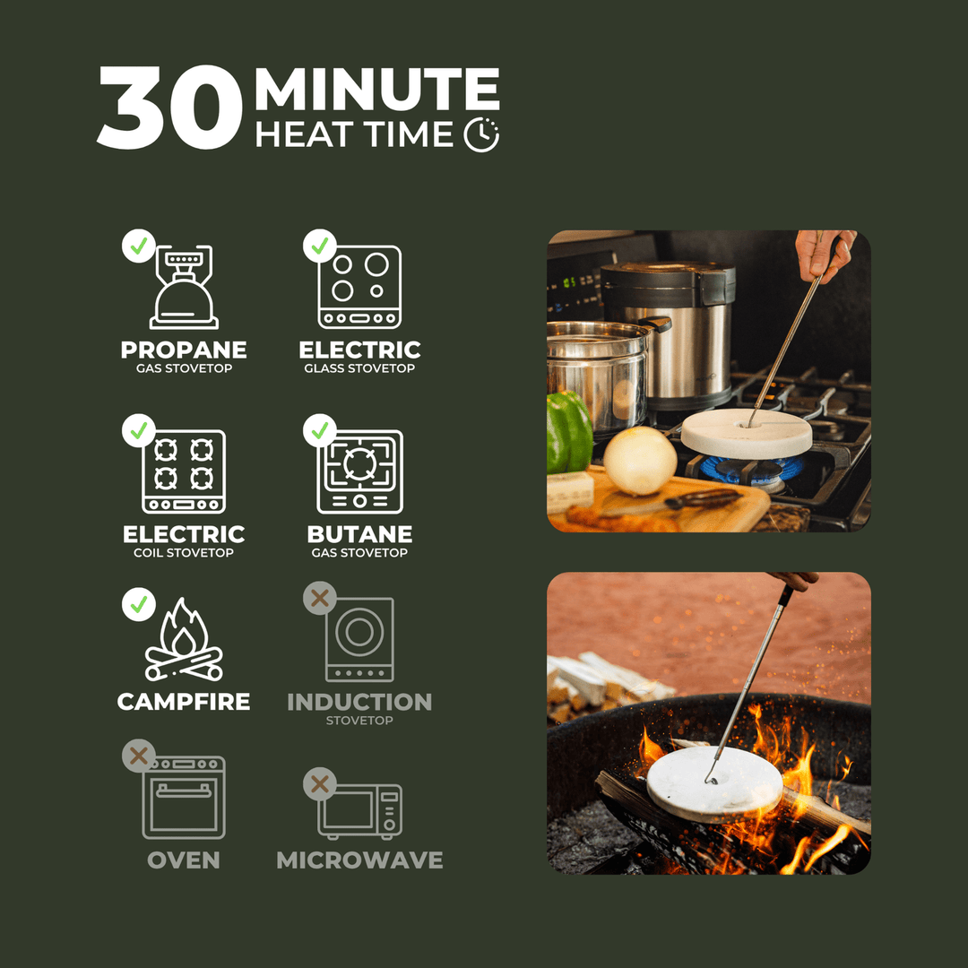 7QT RockPot Original - Portable Cooking Pot for Outdoor Use