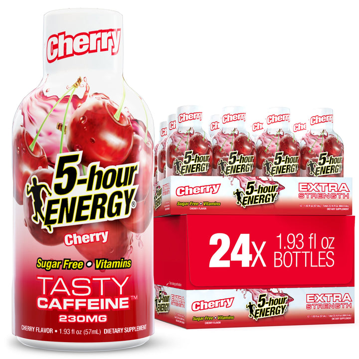 24 Pack 5-hour ENERGY Cherry Flavor Shots
