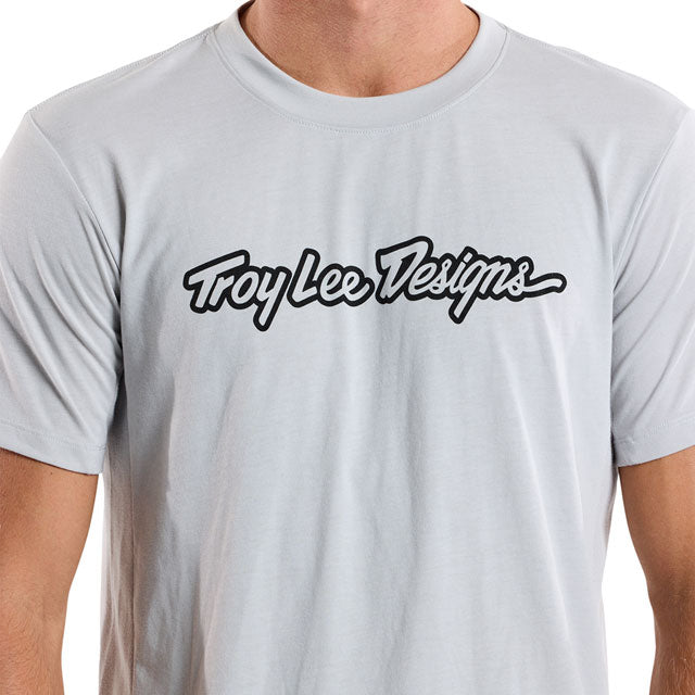 Troy Lee Skyline Short Sleeve Bike Tee - Signature Mist