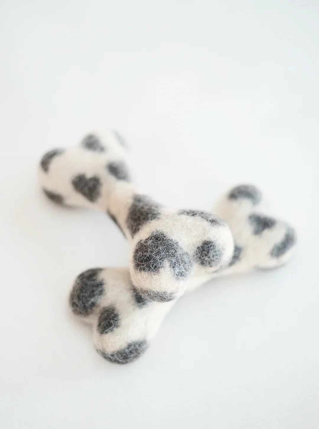 Wool Bone Dog Toy by MODERNBEAST and House of Sploot