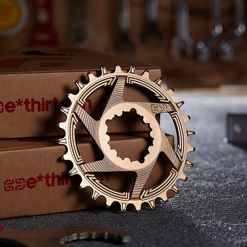 e*thirteen Helix Race 3-Bolt Direct Mount Chainring SRAM® crank compatible