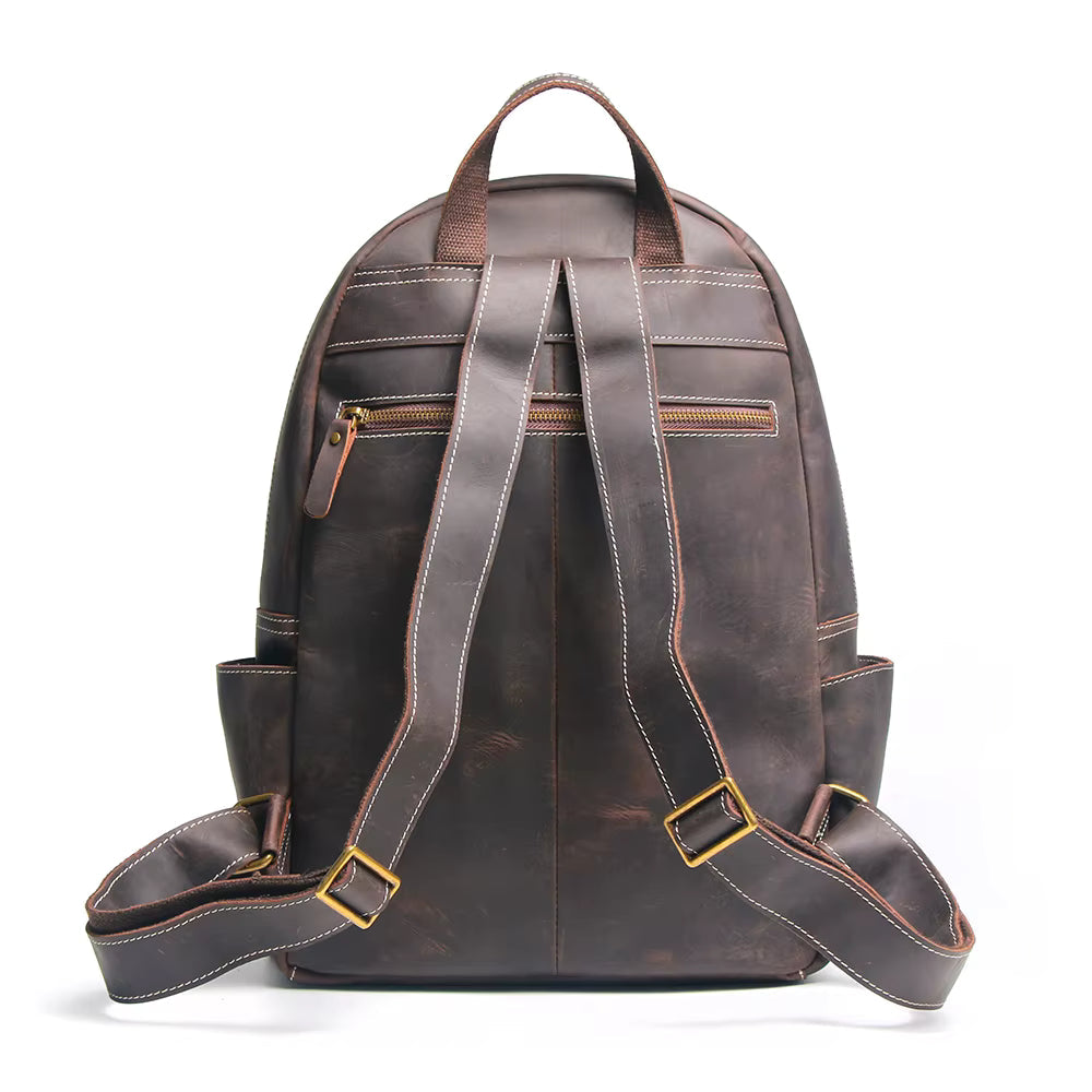 calderwood leather mini backpack Steel Horse Leather The Calder Backpack