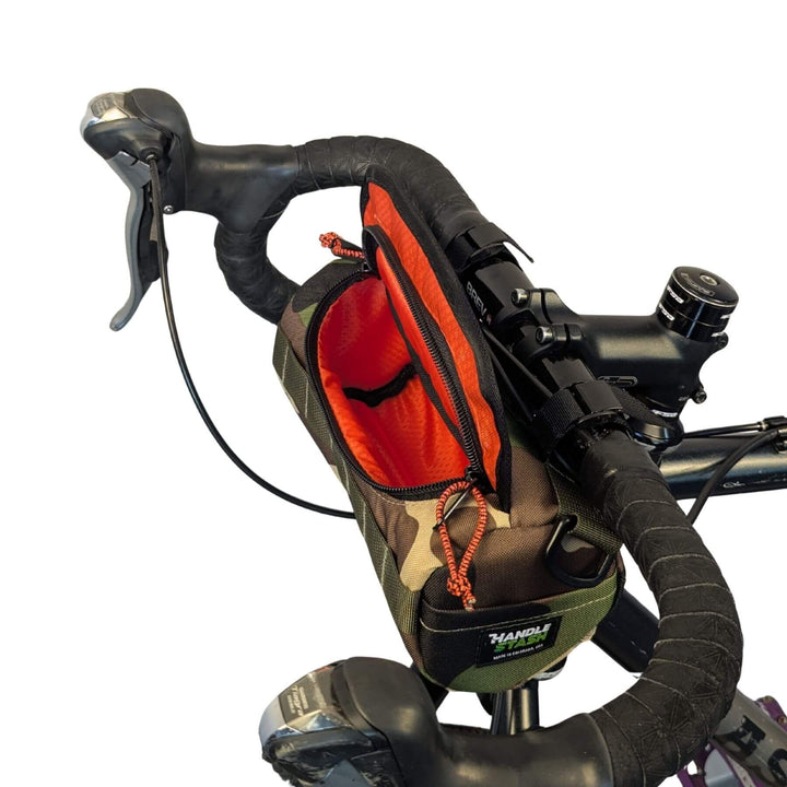 Bigmouth Burrito Handlebar Bag - Blazin Camo