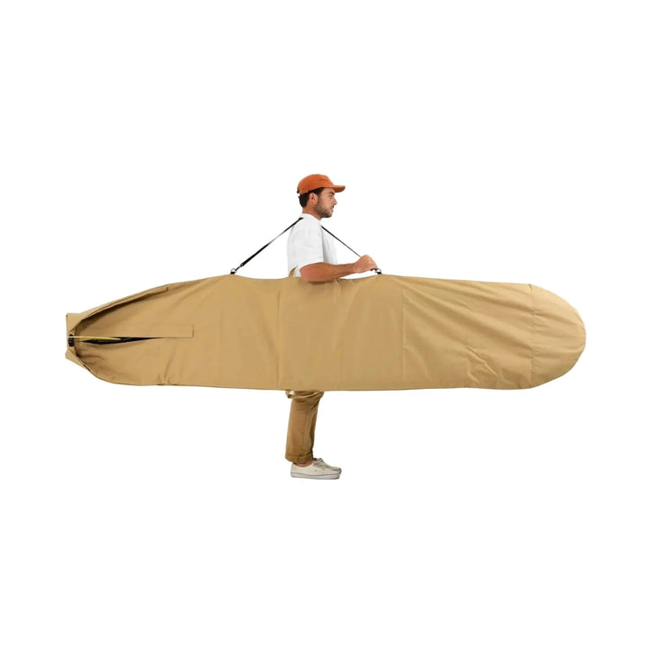 Harbor Tan Canvas Surfboard Bag