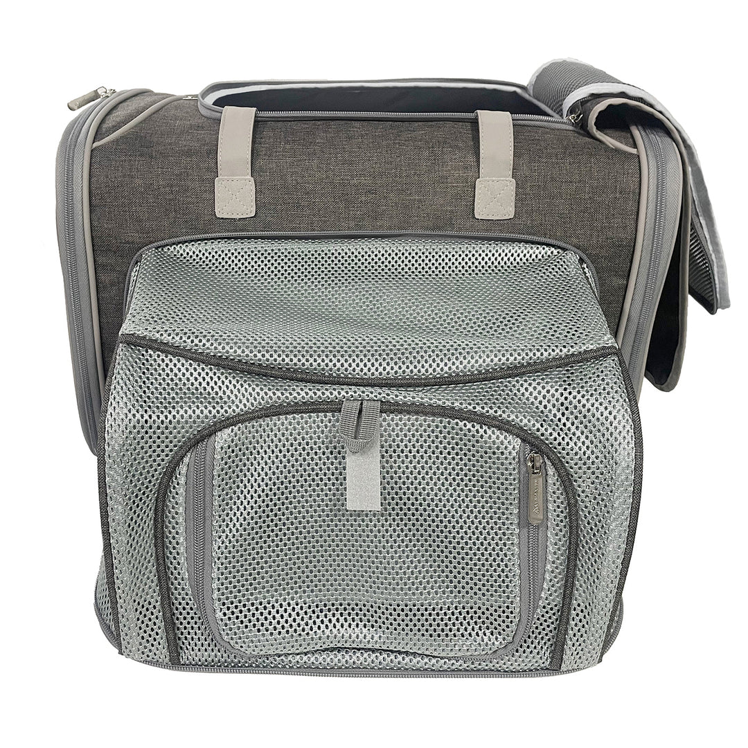 Mr. Peanut's Gold Series Standard Size Airline Compliant Expandable Pet Carrier