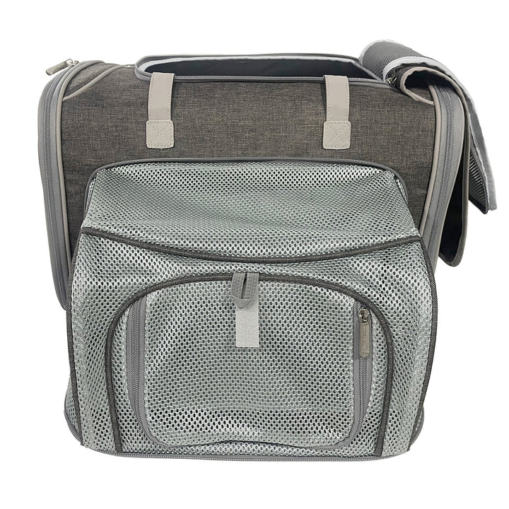 Mr. Peanut's Gold Series Standard Size Airline Compliant Expandable Pet Carrier