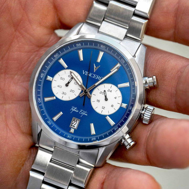 Father's Edition - Blue Sunray Dial Dads Watch