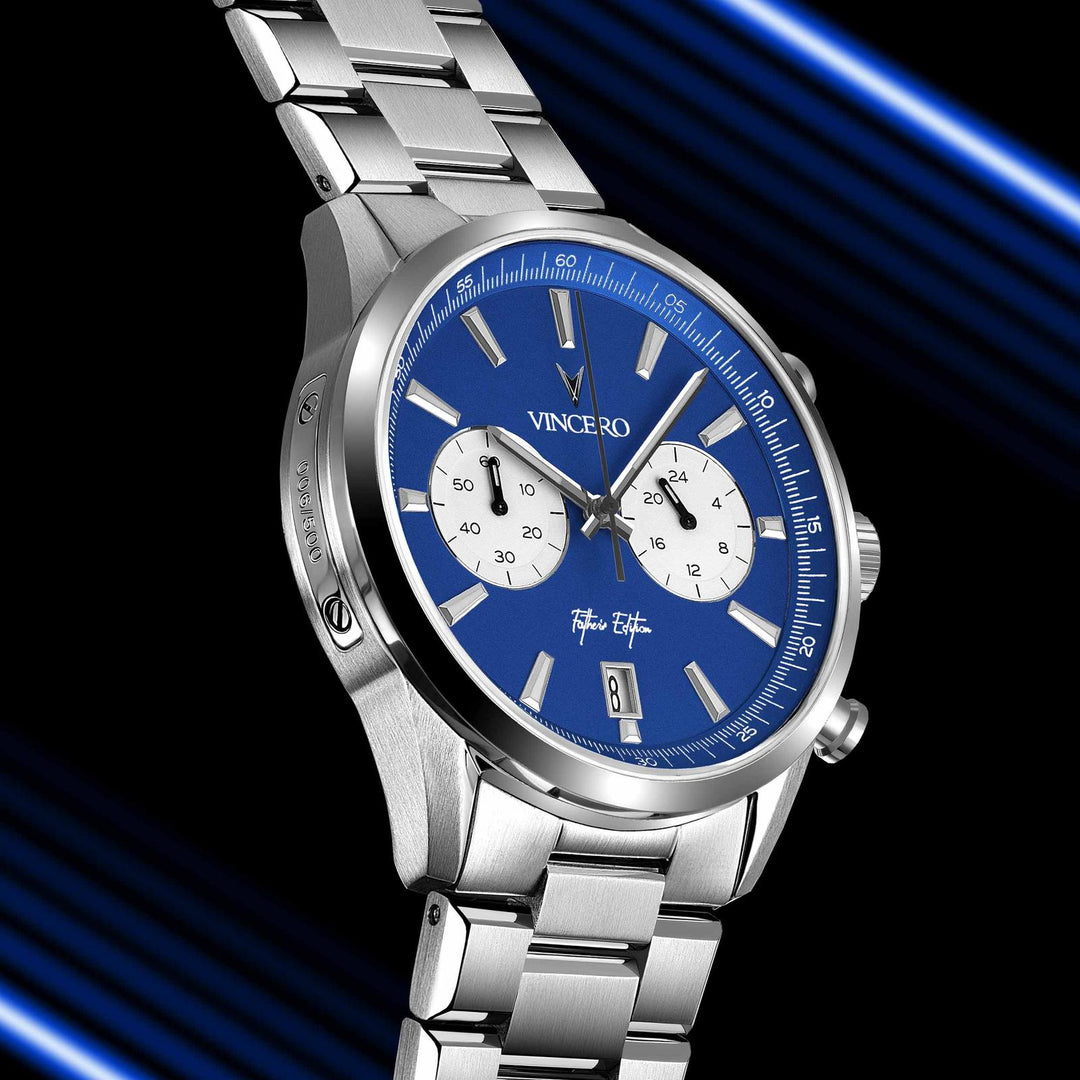 Father's Edition - Blue Sunray Dial Dads Watch