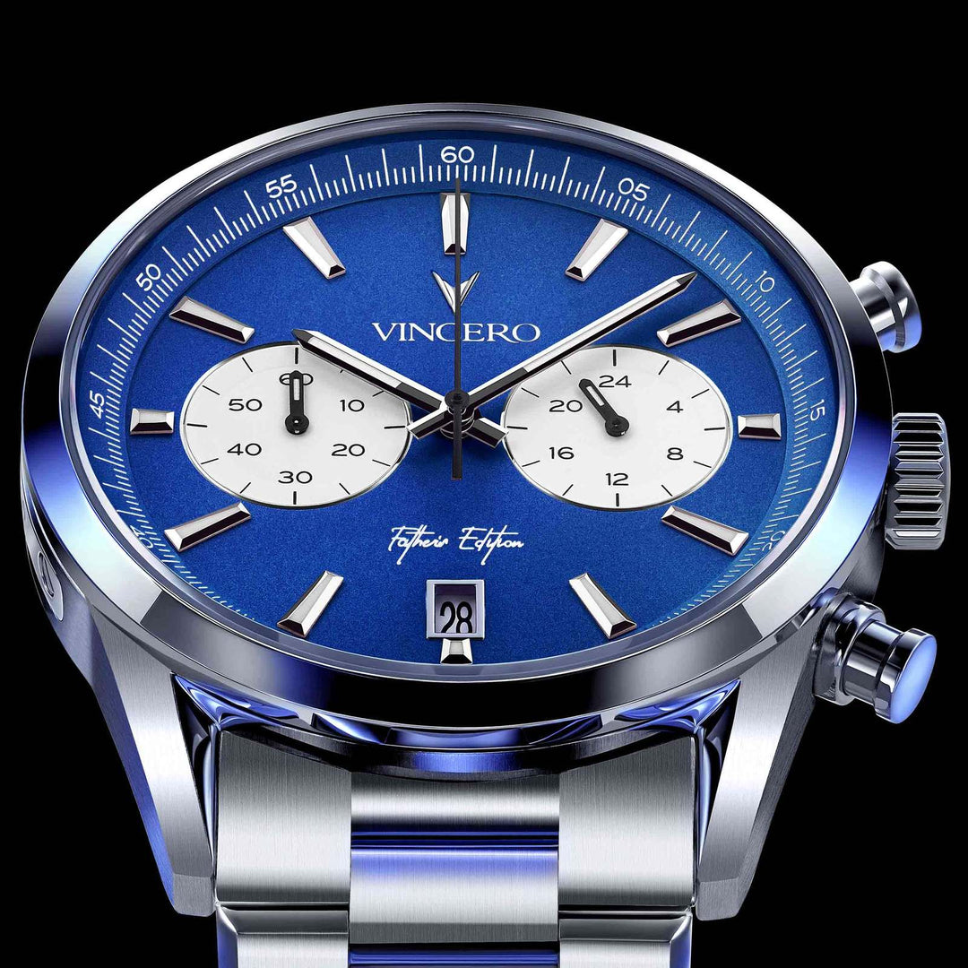 Father's Edition - Blue Sunray Dial Dads Watch