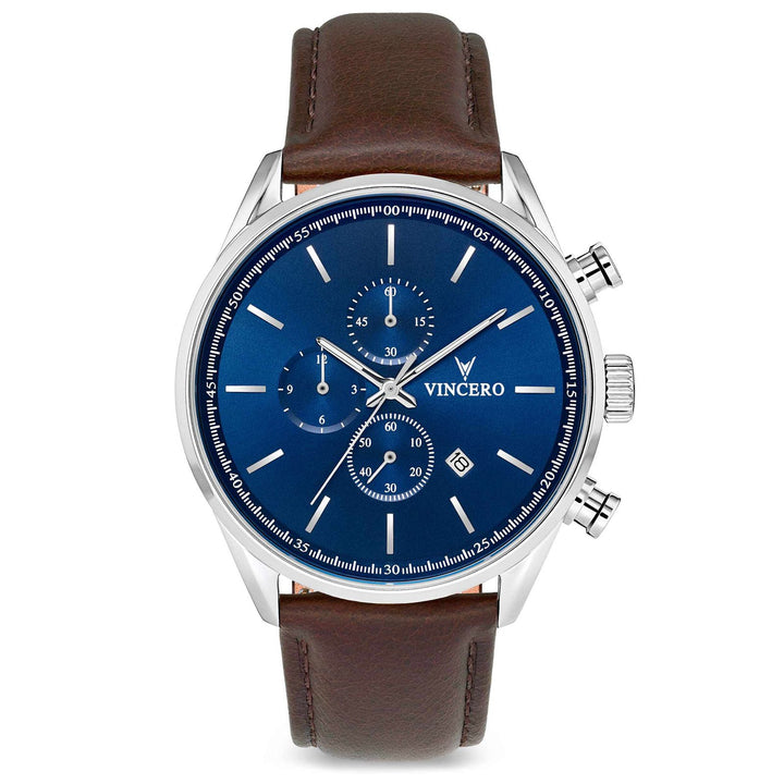 Vincero Collective The Chrono S2 - Blue/Brown