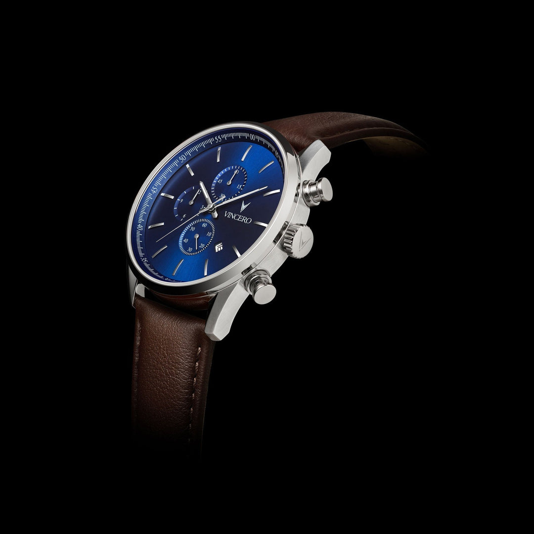 Vincero Collective The Chrono S2 - Blue/Brown