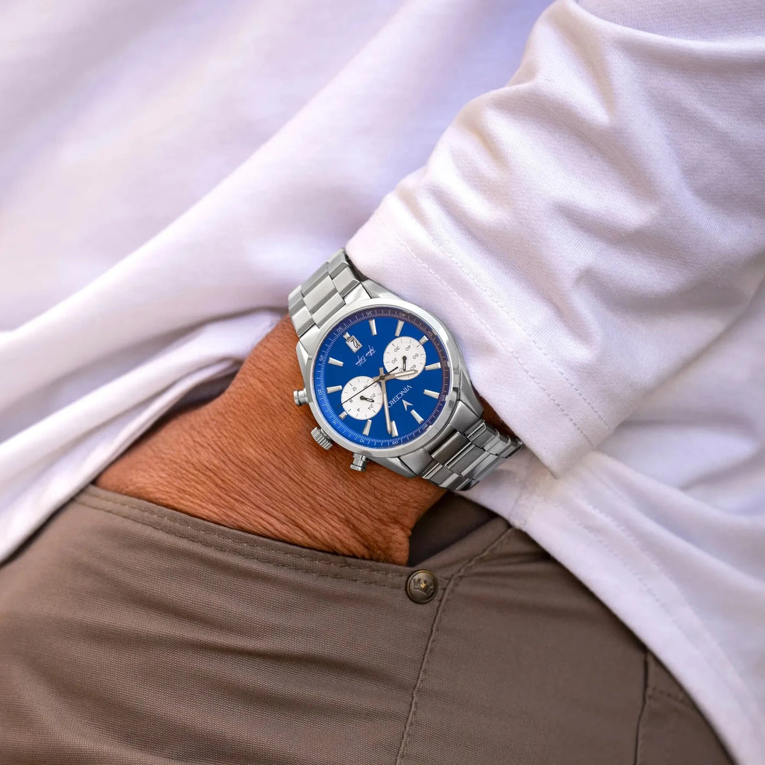 Father's Edition - Blue Sunray Dial Dads Watch