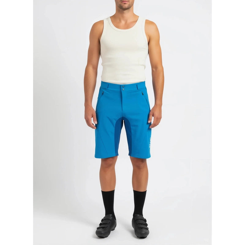 Urban Cycling Men's Gravel Grinder Cyclocross / MTB Shorts - Flex Soft Shell Shorts with Zip Pockets and Vents