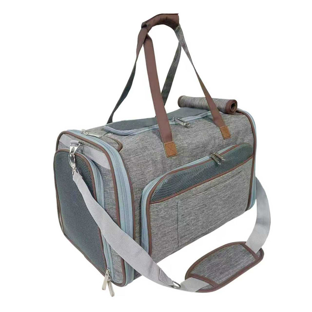 Mr. Peanut's Gold Series Standard Size Airline Compliant Expandable Pet Carrier