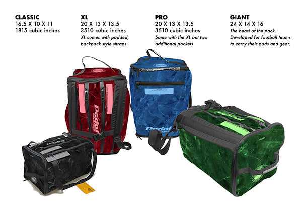 Pedal Industries RaceDay Cycling Gear Bag™ - Organized Storage Solution
