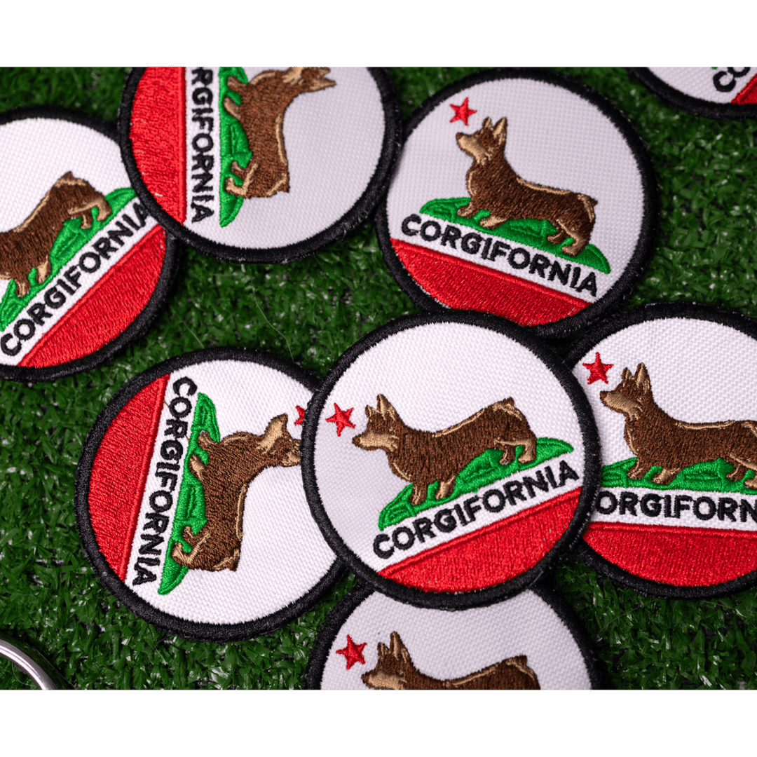 K9 Sport Sack Corgifornia Patch