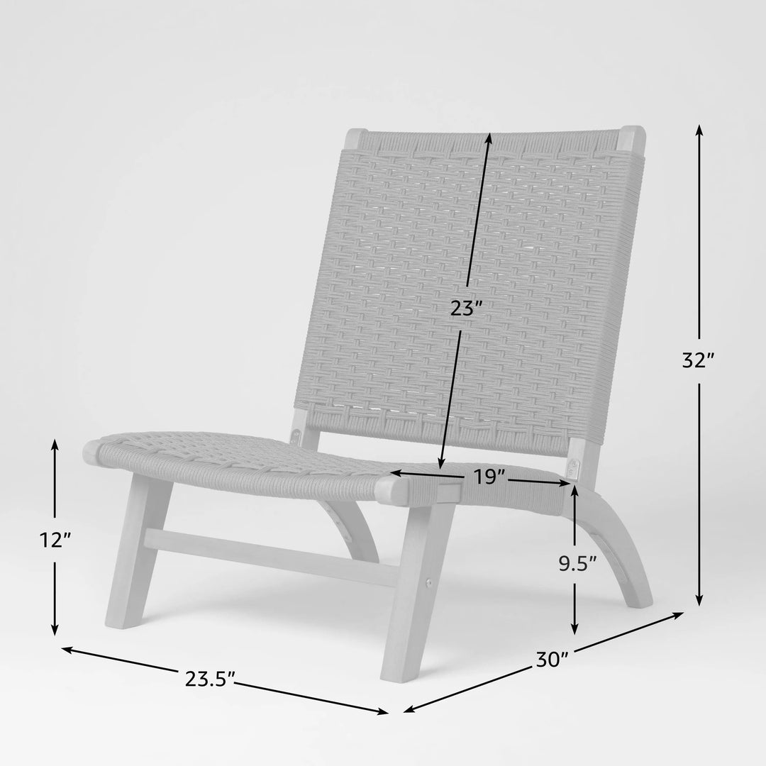 Costa Rica Outdoor Modern Lounge Chair for Stylish Relaxation