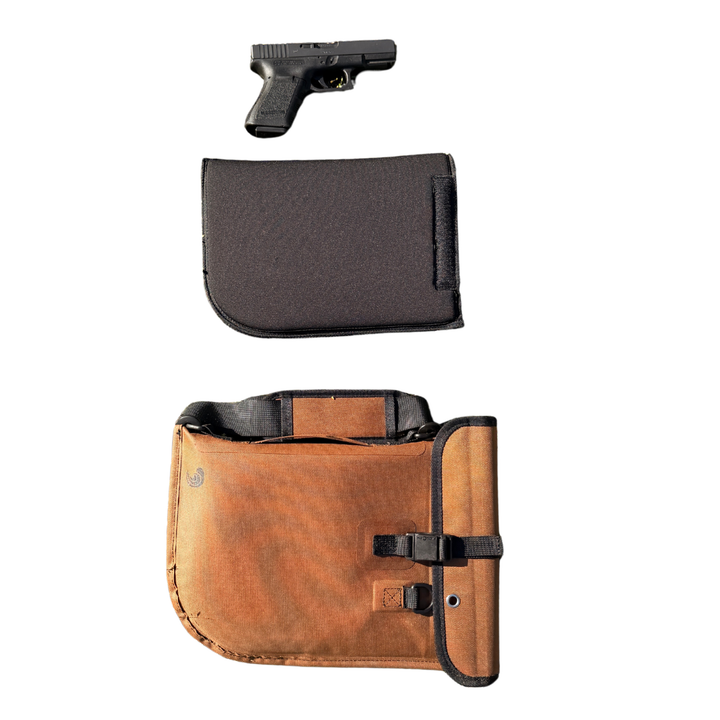 Waterproof Floating Pistol Bag in Coyote Brown