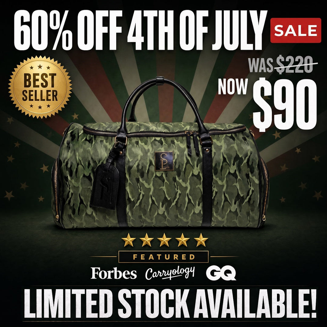 Sole Premise Green Camo Duffle Bag (New Weekender Design)