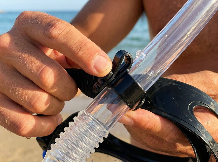 Silicone Snorkel Keeper for All-Day Comfort
