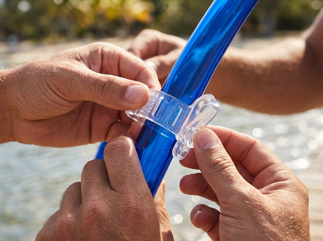 Silicone Snorkel Keeper for All-Day Comfort