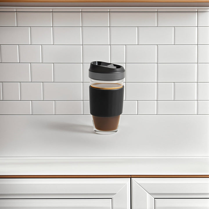 Borosilicate Glass Coffee Cups 2 Cups