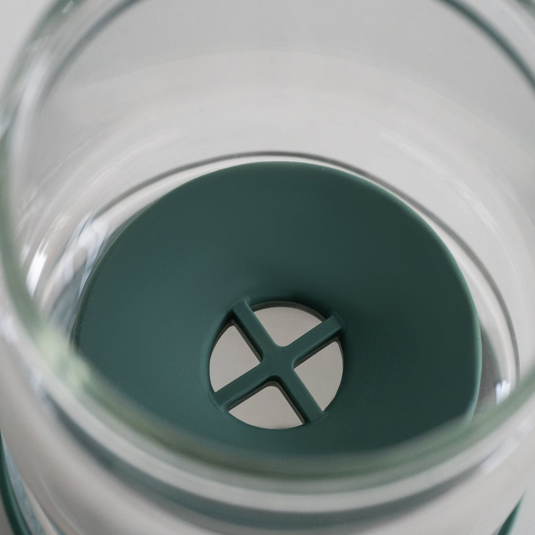 Glass Flip-Over Pickle Jar