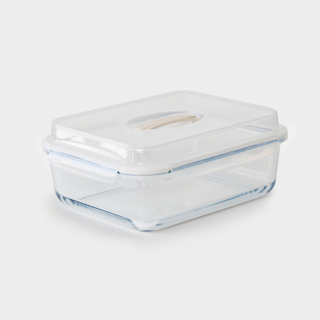 Bake & Carry Glass Set 5 Containers, Vanilla