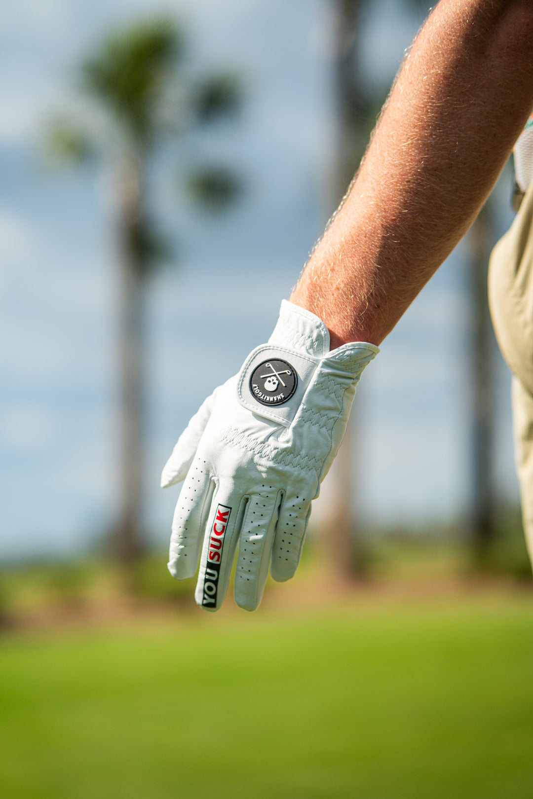 Shank it Golf You Suck Golf Glove