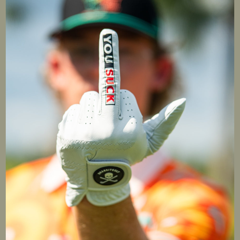 Shank it Golf You Suck Golf Glove - Thumbnail 4