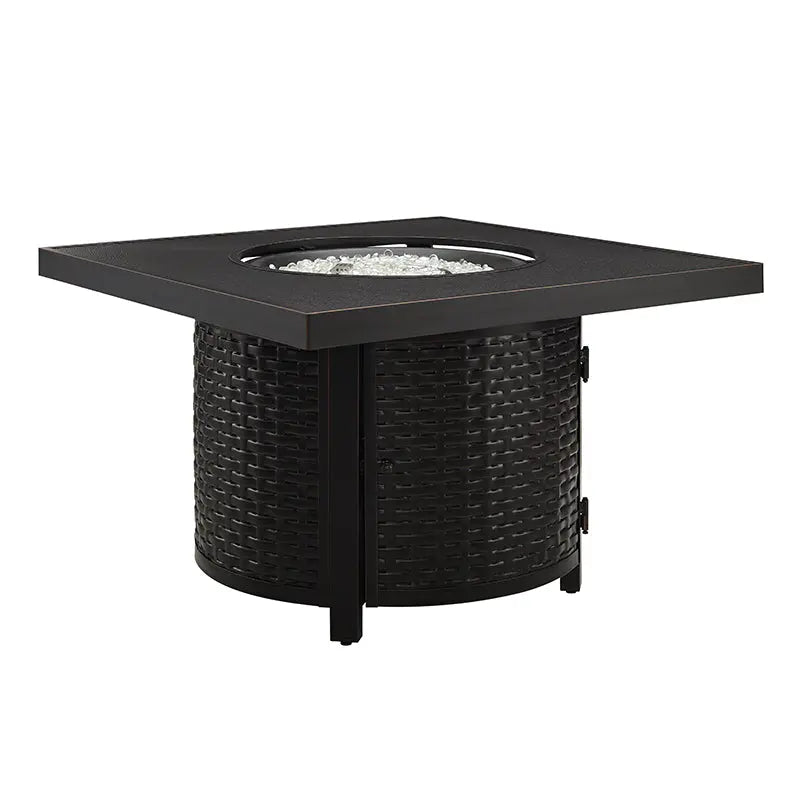 Dalton 40" Square Gas Fire Pit Table - Durable & Versatile