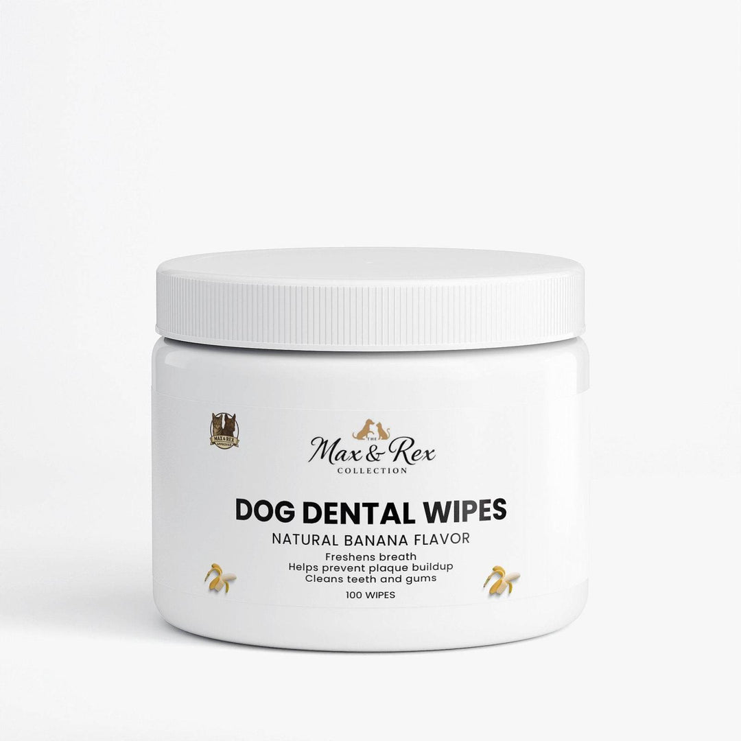 The Max & Rex Collection Dog Dental Wipes