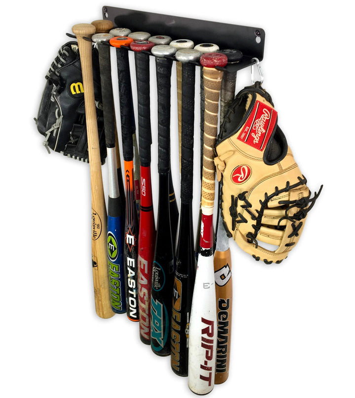 Dugout Baseball Rack for 14 Bats - Heavy-Duty Storage