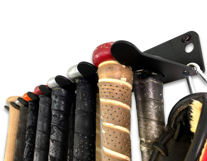Dugout Baseball Rack for 14 Bats - Heavy-Duty Storage