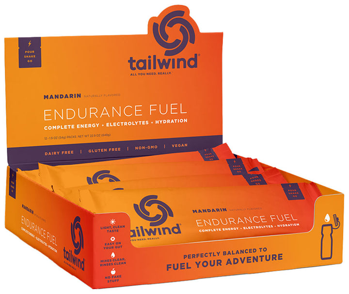 Tailwind Nutrition Endurance Fuel - Box of 12 Single Servings