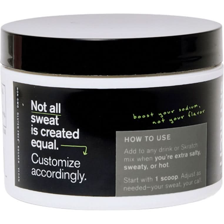 Skratch Labs Electrolyte Booster, Unflavored Hydration, 60-Serving Jar