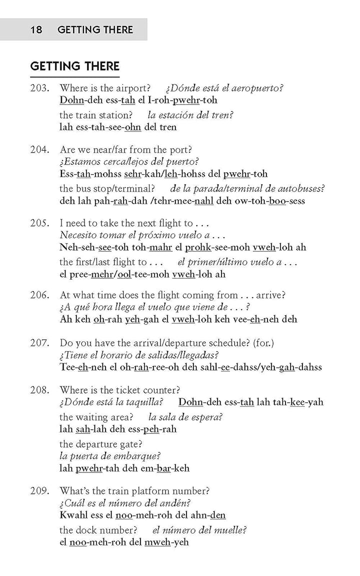 Easy Spanish Phrase Book NEW EDITION: Over 700 Phrases for Everyday Use Dover Language Guides Spanish Spiral Bound