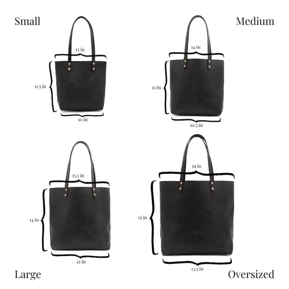 Eden MEDIUM Leather Tote Bag - Classic